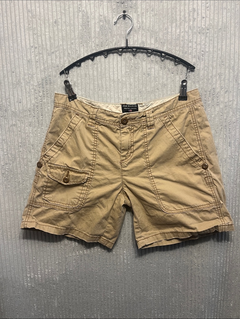 Polo by Ralph Lauren Tan Cargo Pocket Women’s Shorts 6